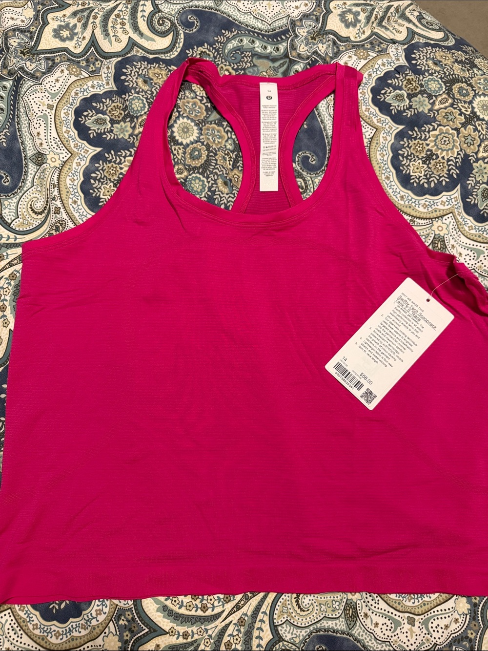 Women’s Lululemon Swiftly Tech Tank Top - Hot Pink BNWT